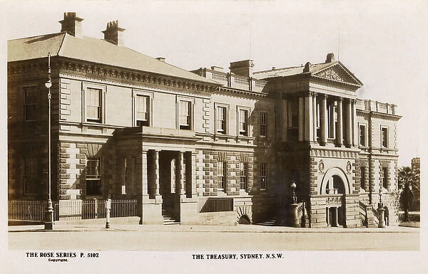 The Treasury Building, Sydney, New South Wales, Australia