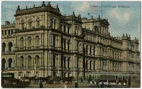 Treasury Buildings, Brisbane, Queensland, Australia