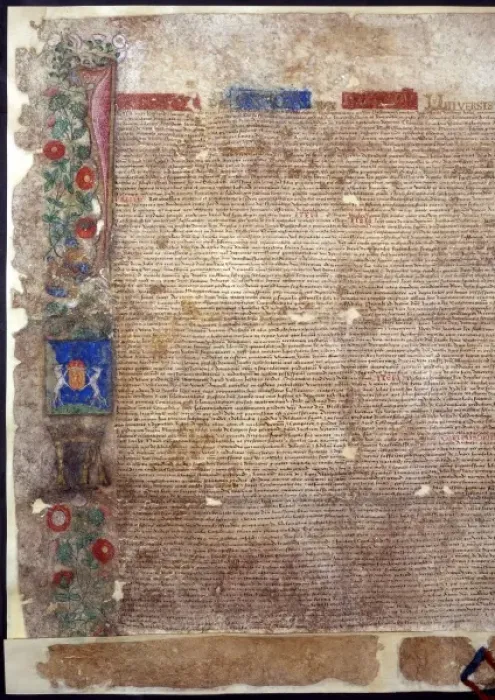 Framed Print : Treaty of Perpetual Peace 1502 Framed Print : Treaty of Perpetual Peace 1502
