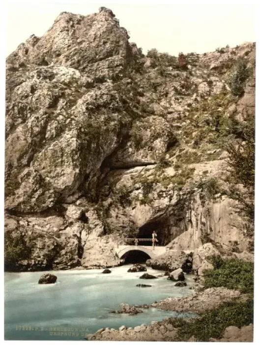 Framed Print : Trebinjica (i. e. Trebiunjica) River, the source, Herzegowin Framed Print : Trebinjica (i. e. Trebiunjica) River, the source, Herzegowin