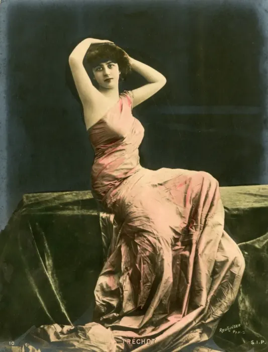 Framed Print : Trechot, Parisian actress Framed Print : Trechot, Parisian actress