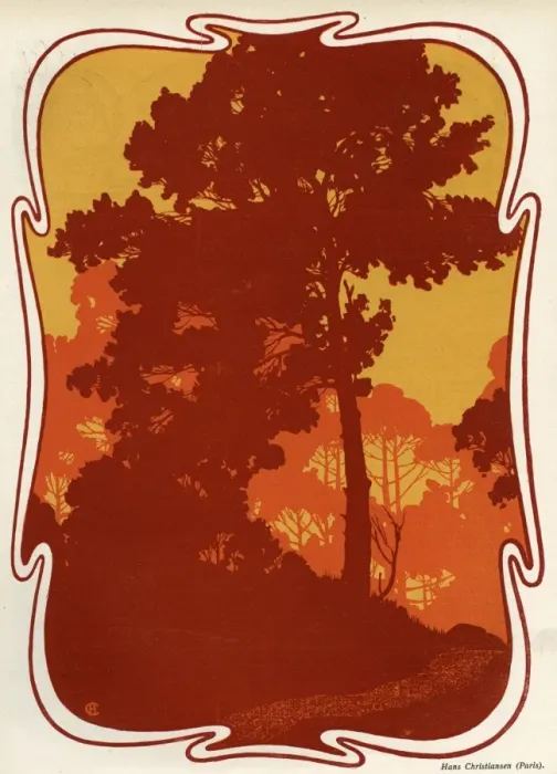 Framed Print : Trees at Sunset Framed Print : Trees at Sunset