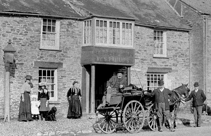Framed Print : Tregony near Truro early 1900s Framed Print : Tregony near Truro early 1900s