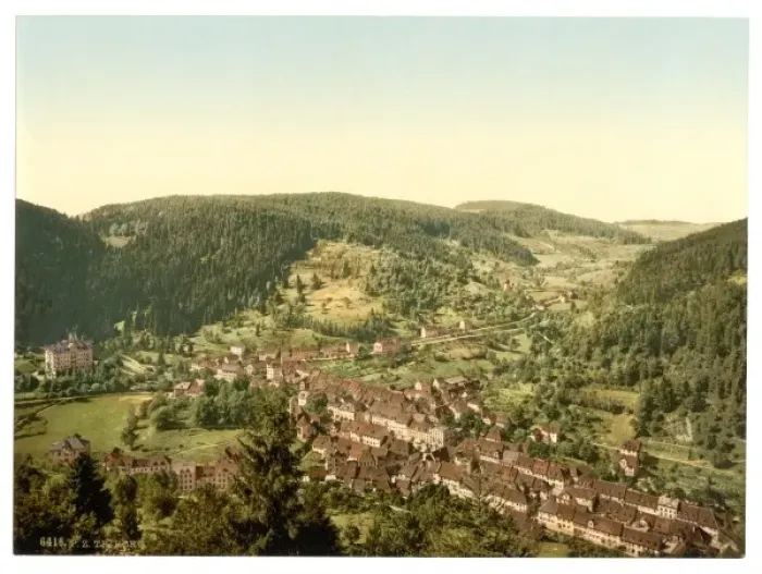 Framed Print : Treiberg from Dreikaiserfalsen, Black Forest, Baden, Germany Framed Print : Treiberg from Dreikaiserfalsen, Black Forest, Baden, Germany
