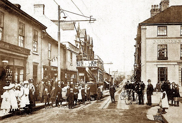 Trelowarren Street, Camborne, early 1900s