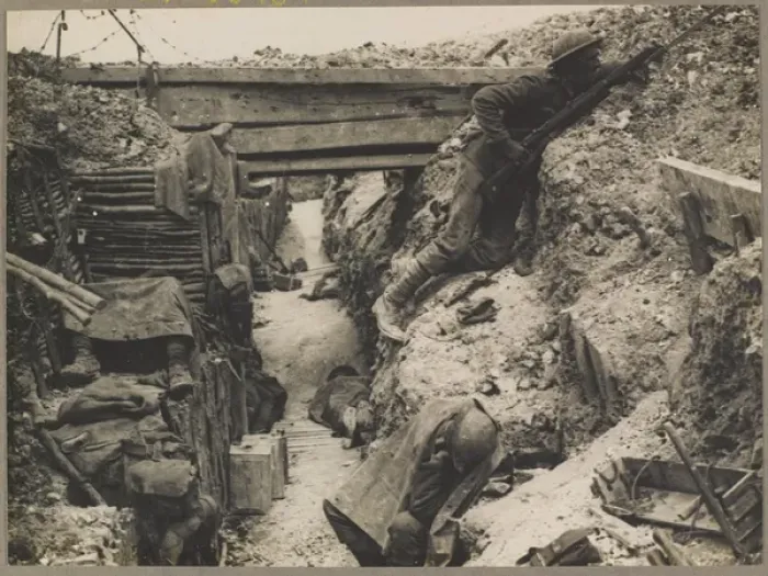 Framed Print : Trench interior near the Albert-Bapaume road on the Somme Framed Print : Trench interior near the Albert-Bapaume road on the Somme