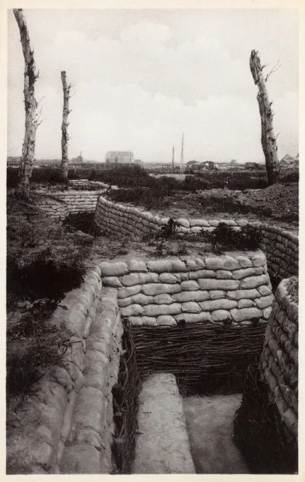 Framed Print : Trenches at Nieuport, Belgium Framed Print : Trenches at Nieuport, Belgium