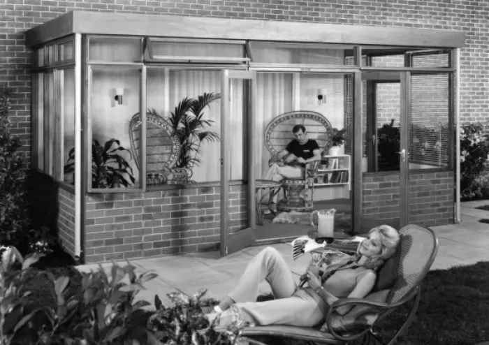 Framed Print : Trendy Conservatory Framed Print : Trendy Conservatory