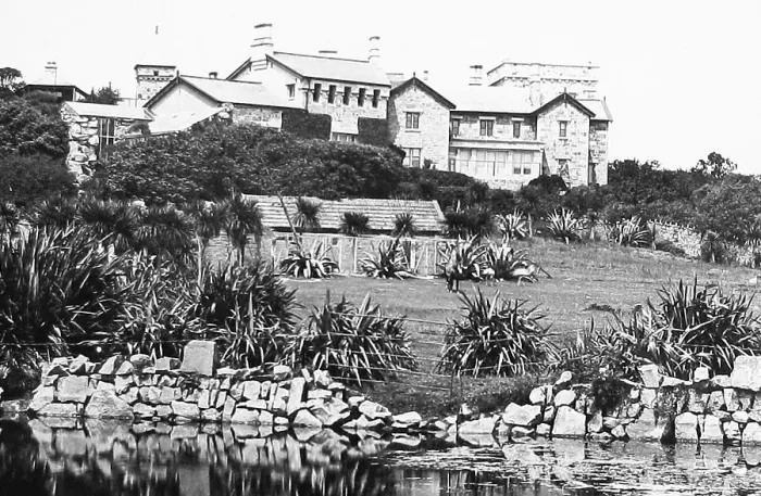 Framed Print : Tresco Abbey Isles of Scilly Victorian period Framed Print : Tresco Abbey Isles of Scilly Victorian period
