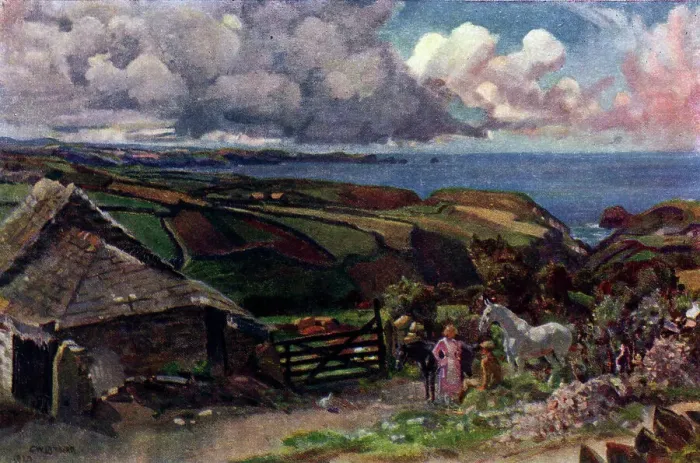 Framed Print : Trewarmitt, Cornwall Framed Print : Trewarmitt, Cornwall