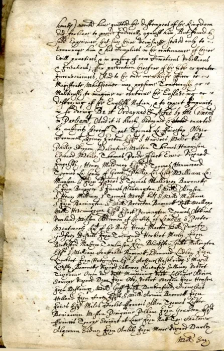 Framed Print : Trial of Charles I Framed Print : Trial of Charles I