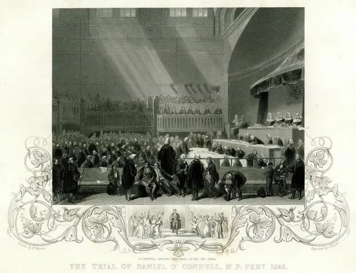 Framed Print : The Trial of Daniel O'Connell, Irish MP Framed Print : The Trial of Daniel O'Connell, Irish MP