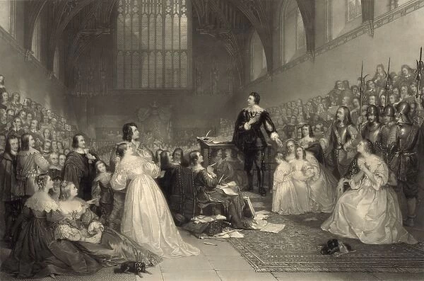 The trial of Earl Strafford, in Westminster Hall 1641