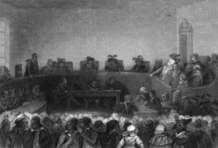 Framed Print : Trial of Montagnards Framed Print : Trial of Montagnards