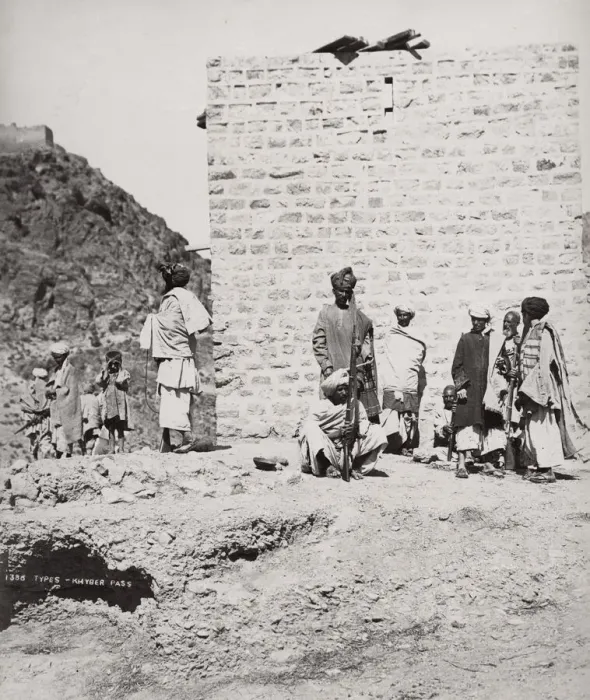 Framed Print : tribal group, Khyber Pass, India, North West Frontier, Pakistan Framed Print : tribal group, Khyber Pass, India, North West Frontier, Pakistan