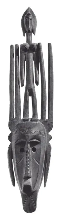 Framed Print : Tribal mask Framed Print : Tribal mask