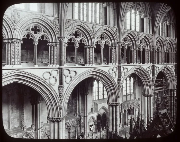 Framed Print : Triforium, Lincoln Cathedral, Lincolnshire Framed Print : Triforium, Lincoln Cathedral, Lincolnshire