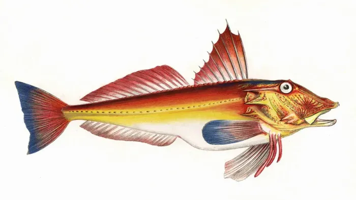 Framed Print : Trigla cuculus, or Blochs Gurnard Framed Print : Trigla cuculus, or Blochs Gurnard