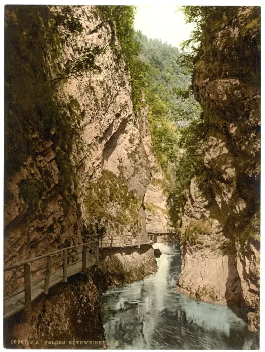Framed Print : Triglav, Rothweinklamm (i. e. Rotwein Klamm), Carniola, Aust Framed Print : Triglav, Rothweinklamm (i. e. Rotwein Klamm), Carniola, Aust