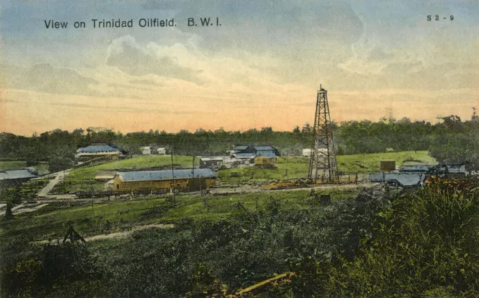 Framed Print : Trinidad Oilfield, West Indies Framed Print : Trinidad Oilfield, West Indies