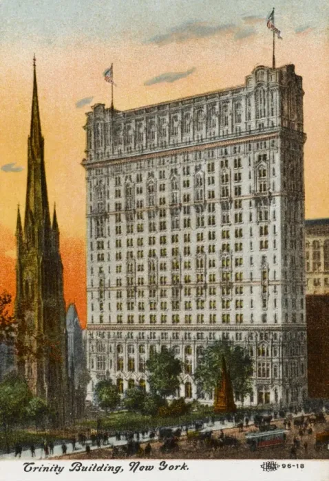 Framed Print : Trinity Building, New York Framed Print : Trinity Building, New York