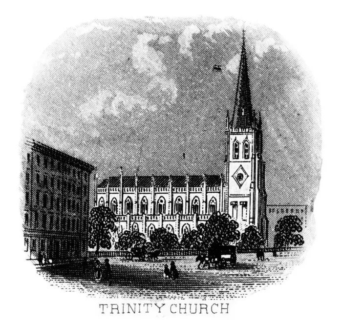 Framed Print : Trinity Church, New York City, USA Framed Print : Trinity Church, New York City, USA