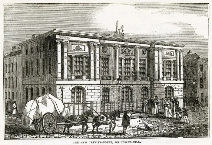 Framed Print : Trinity House 1834 Framed Print : Trinity House 1834