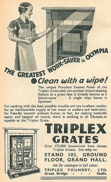 Triplex Grates Advertisement