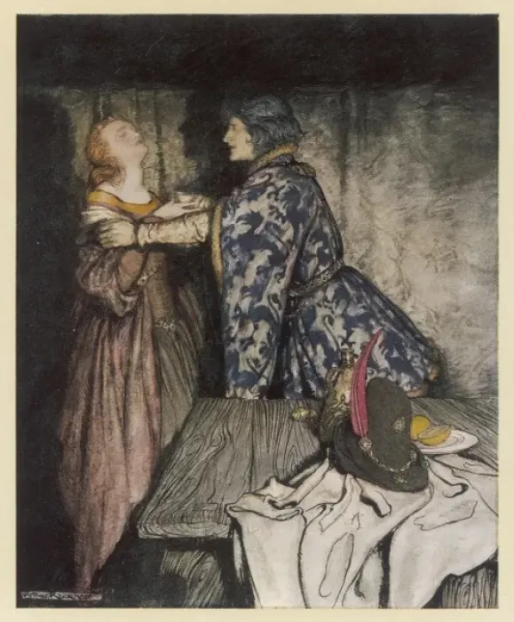 Framed Print : Tristram & Isolde Framed Print : Tristram & Isolde