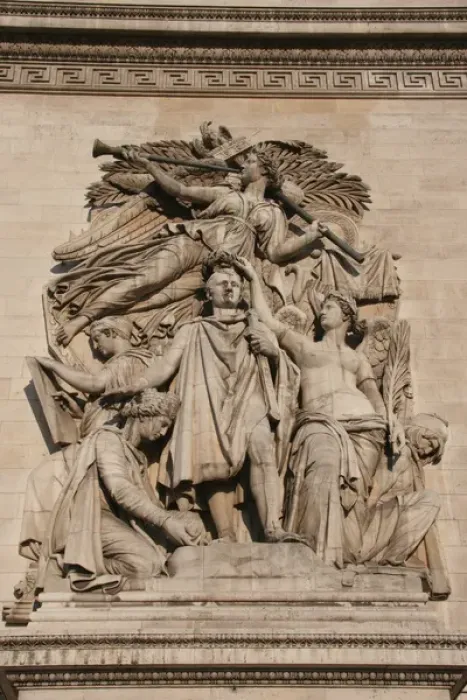 Framed Print : Triumph Arch of Paris. The Triumph of Napoleon. Sculpteur Framed Print : Triumph Arch of Paris. The Triumph of Napoleon. Sculpteur