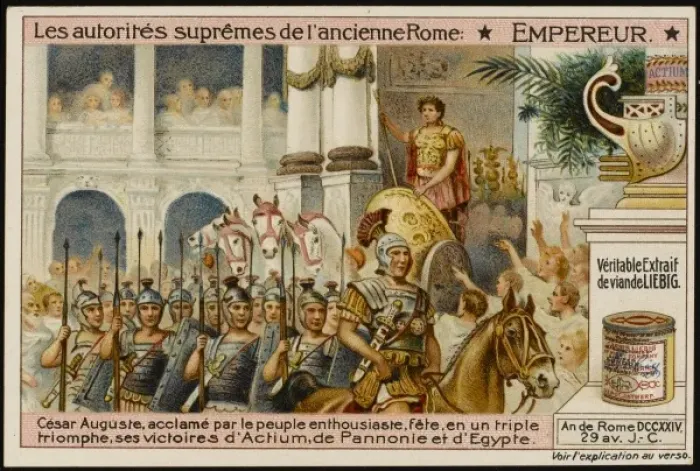 Framed Print : Triumph of Augustus Framed Print : Triumph of Augustus
