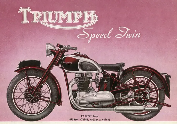 Framed Print : Triumph Speed Twin Motorbike Framed Print : Triumph Speed Twin Motorbike