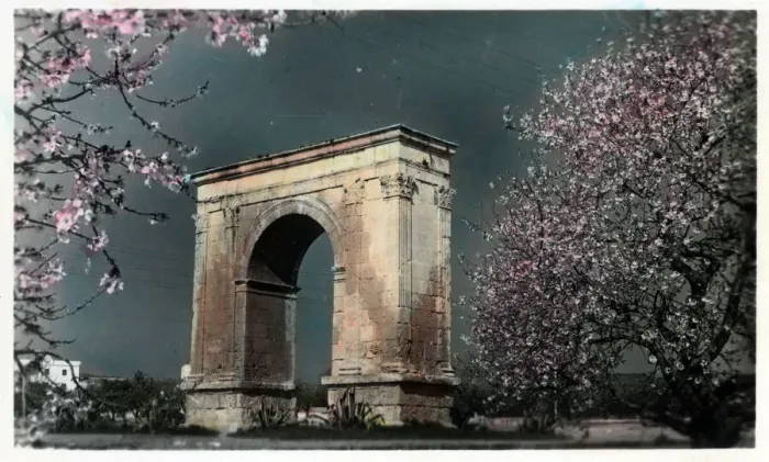 Framed Print : Triumphal Arch of Bera - Roda de Bera, Spain Framed Print : Triumphal Arch of Bera - Roda de Bera, Spain