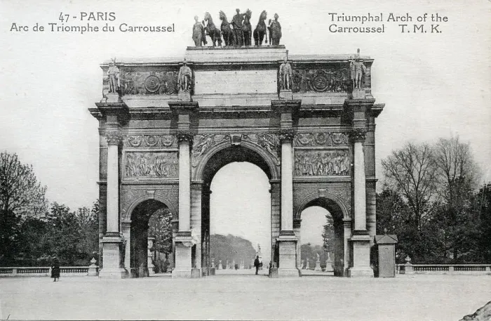 Framed Print : Triumphal Arch of the Carrousel Framed Print : Triumphal Arch of the Carrousel