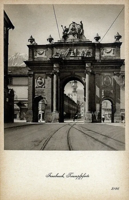 Framed Print : Triumphal Arch, Innsbruck, Austria Framed Print : Triumphal Arch, Innsbruck, Austria
