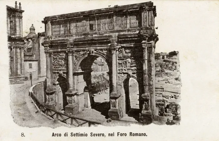 Framed Print : Triumphal Arch of Septimus Severus - Roman Forum Framed Print : Triumphal Arch of Septimus Severus - Roman Forum