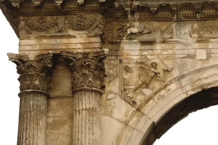Framed Print : Triumphal Arch of the Sergii. Pula. Croatia Framed Print : Triumphal Arch of the Sergii. Pula. Croatia