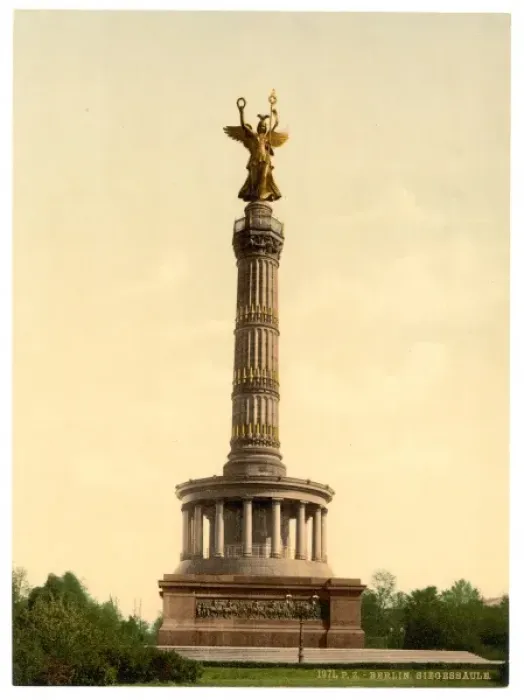 Framed Print : Triumphal Column, Berlin, Germany Framed Print : Triumphal Column, Berlin, Germany