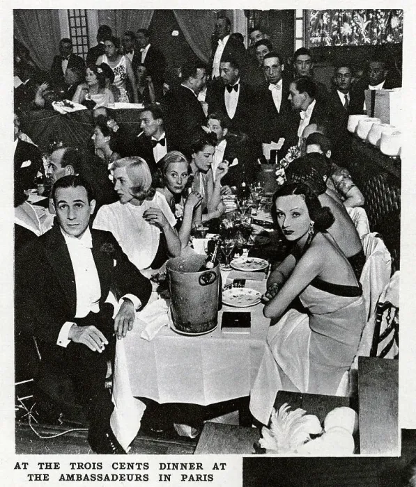 Framed Print : Trois Cents Dinner, Paris Framed Print : Trois Cents Dinner, Paris