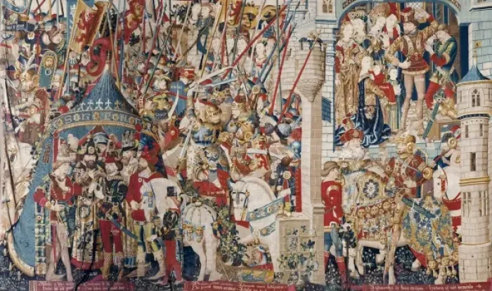 Framed Print : The Trojan War: Achilles Tent. ca. 1470. Interview Framed Print : The Trojan War: Achilles Tent. ca. 1470. Interview