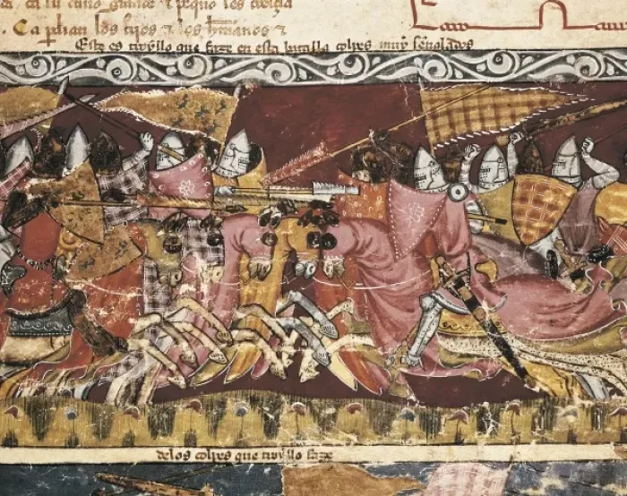 Framed Print : Trojan War. Battle between Greeks and Trojans Framed Print : Trojan War. Battle between Greeks and Trojans