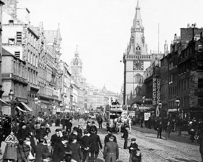 Framed Print : Trongate Glasgow Victorian period Framed Print : Trongate Glasgow Victorian period