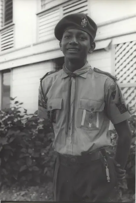 Framed Print : Troop Leader, St Marys Own Troop, Georgetown, Guyana Framed Print : Troop Leader, St Marys Own Troop, Georgetown, Guyana