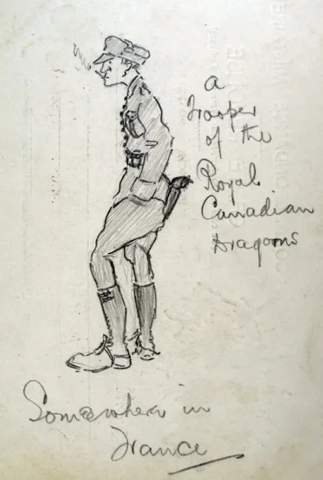Framed Print : A Trooper of the Royal Canadian Dragoons Framed Print : A Trooper of the Royal Canadian Dragoons