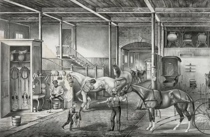 Framed Print : Trotting cracks at home, a model stable Framed Print : Trotting cracks at home, a model stable