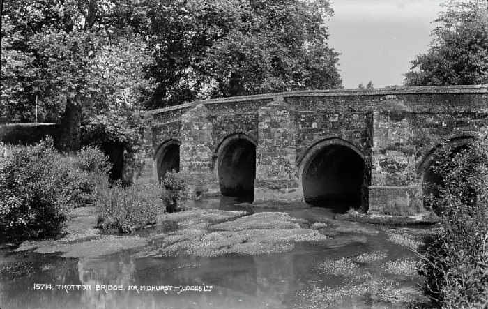 Framed Print : Trottton Bridge Framed Print : Trottton Bridge