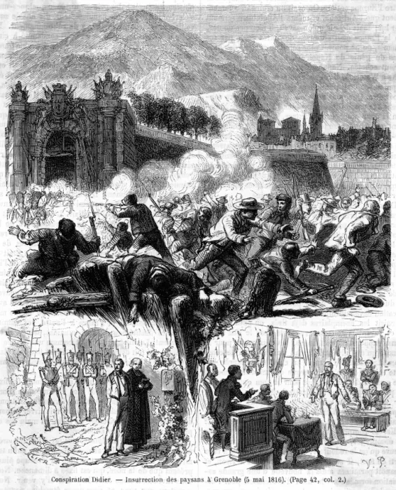 Framed Print : Trouble at Grenoble - 1 Framed Print : Trouble at Grenoble - 1