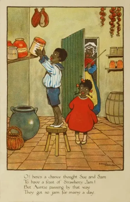 Framed Print : Trouble in the Larder Framed Print : Trouble in the Larder