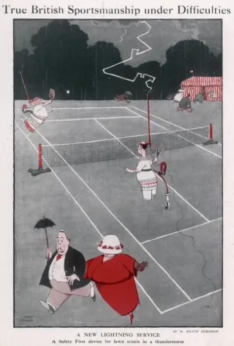 Framed Print : True British Sportmanship under Difficulties Framed Print : True British Sportmanship under Difficulties