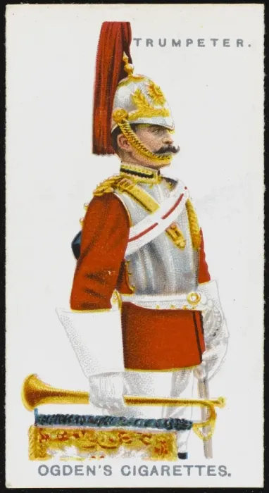 Framed Print : TRUMPETER. A trumpeter from the Life Guards Framed Print : TRUMPETER. A trumpeter from the Life Guards